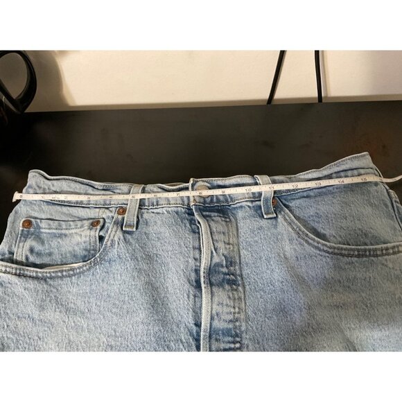 LEVI'S 501 S Premium Jeans Men Button Fly Big E sz. 32/28 - Picture 10 of 13